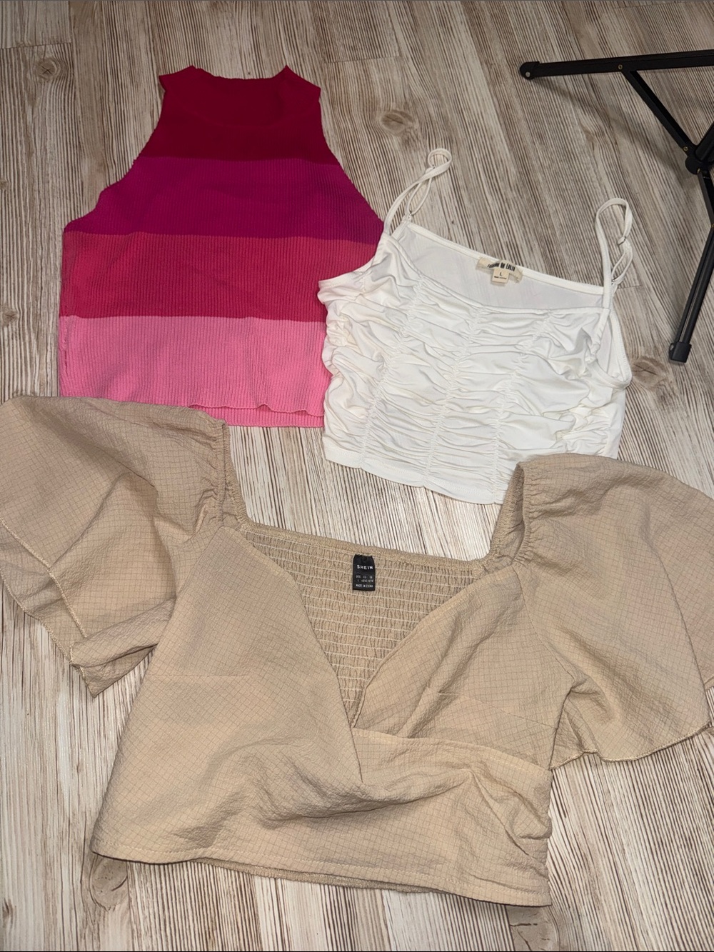 Bundle of size large tops!
